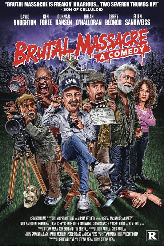 Brutal Massacre: A Comedy - Limited Edition Poster