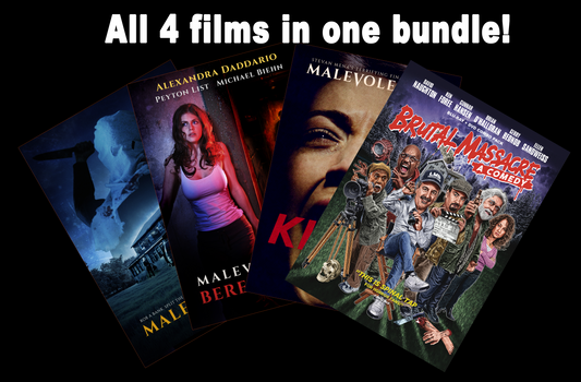 Malevolence Trilogy + Brutal Massacre: A Comedy - Blu-Ray/DVD Collection!