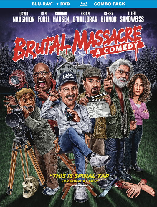 Brutal Massacre: A Comedy - Blu-Ray/DVD Combo Pack