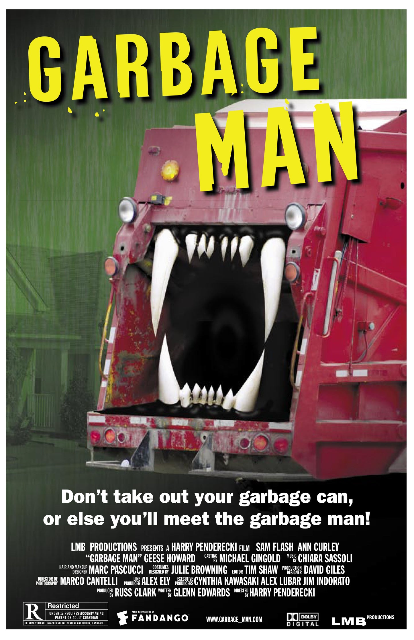 Garbage Man - Brutal Massacre Collector's Series Theatrical Poster